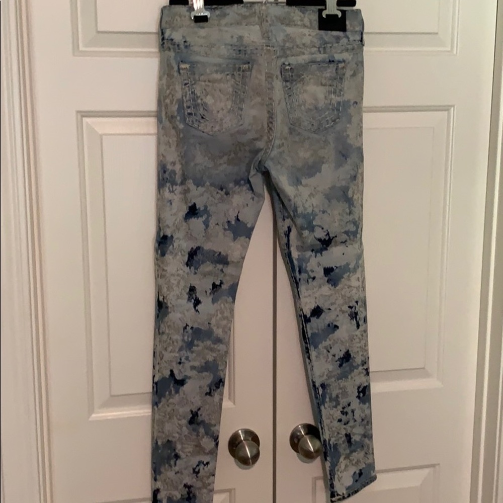 True Religion Halle Tye Dye with Thick Stitching